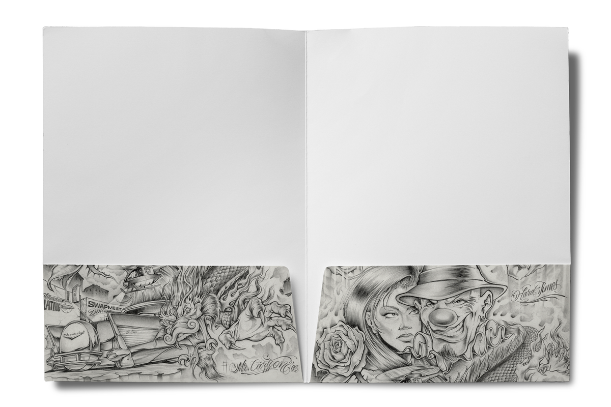 Mister Cartoon x Tribal - Tears of a Clown Street Folder